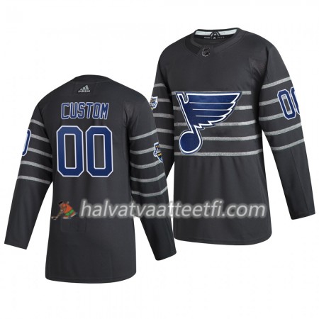 Miesten NHL St. Louis Blues Pelipaita Custom Harmaa 2020 NHL All-Star Adidas Authentic
